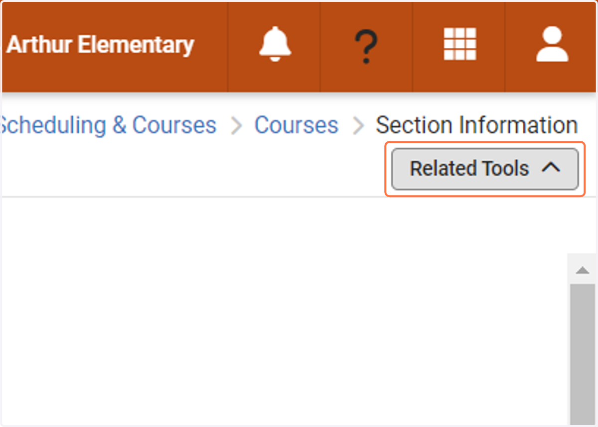 Click on Related Tools