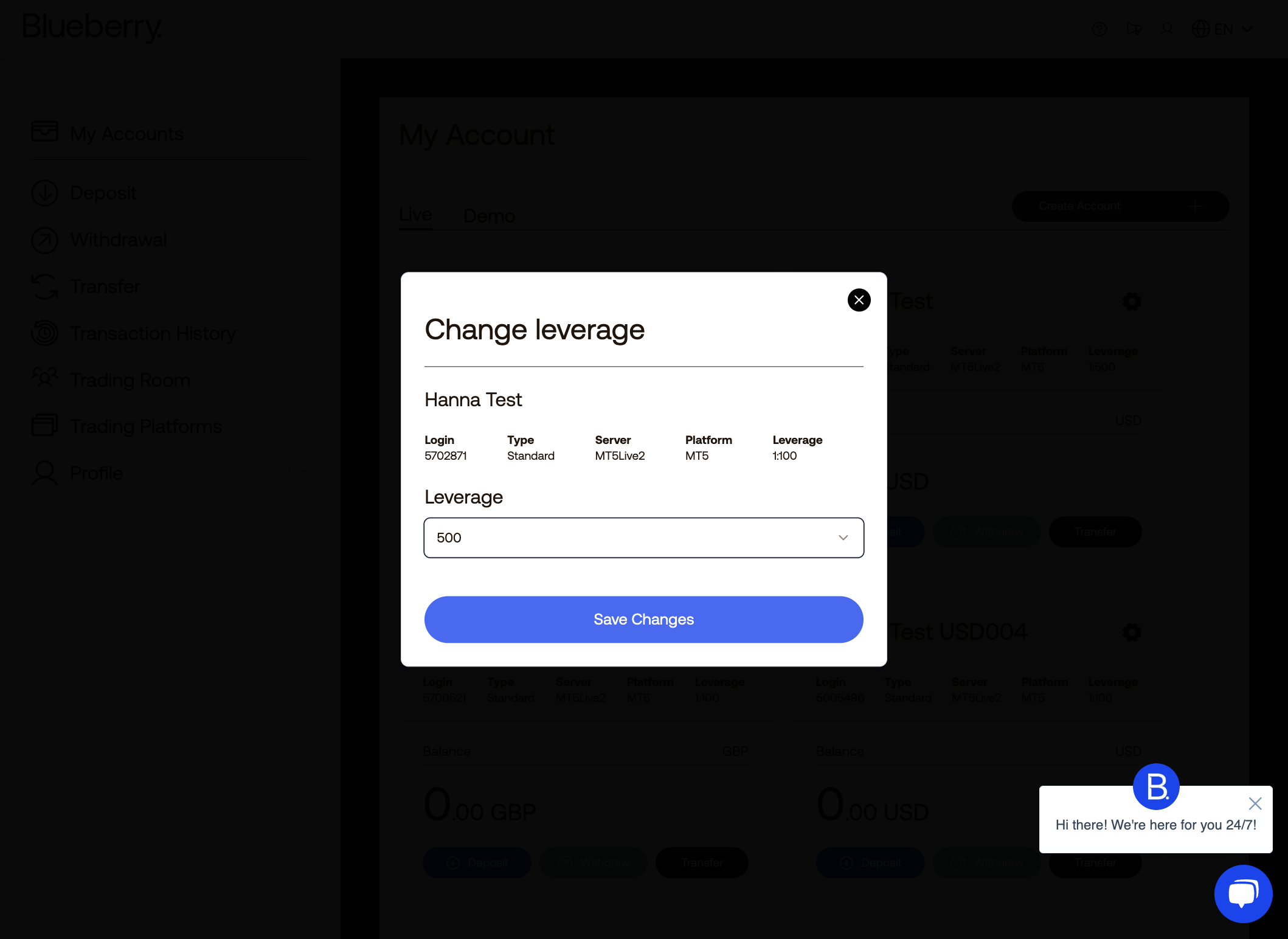 Click on Save Changes