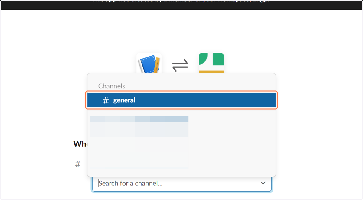 Click on First item in group channels, general or the channel you want the bot in