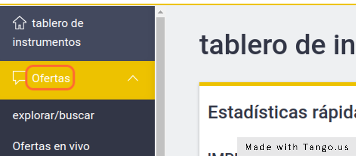 Haz Click seleccionar OFERTAS …