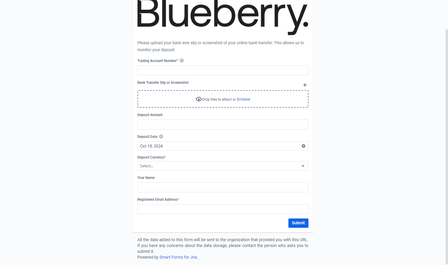 Click on Submit.