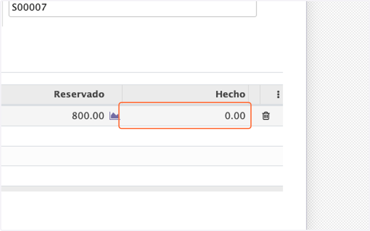 Captura las piezas a entregar en Hecho