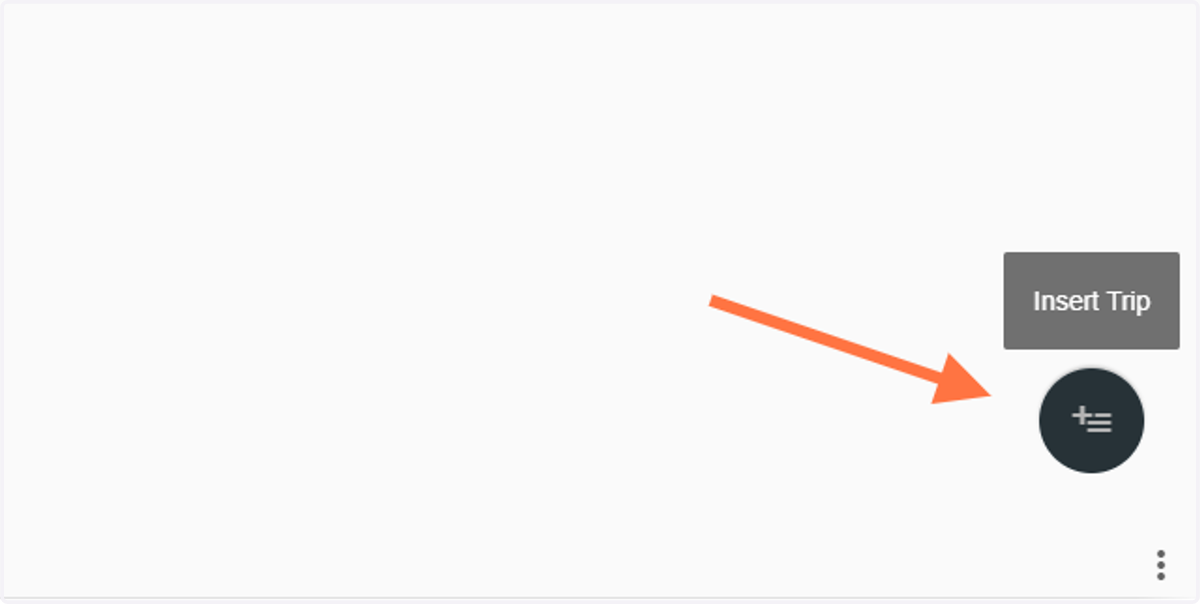 Click on Insert Trip