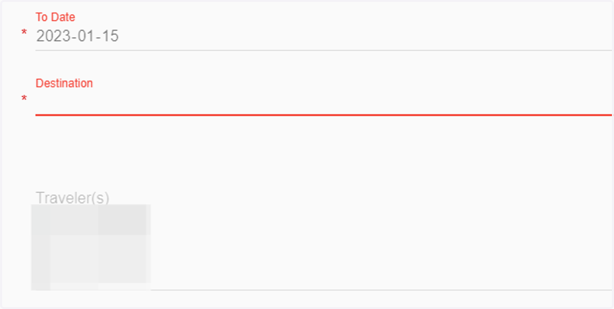 Click on the dropdown meny by Destination to see if your city is listed