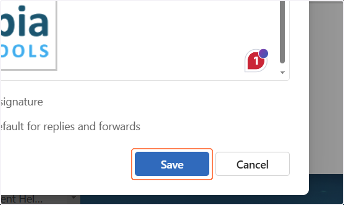 Select Save