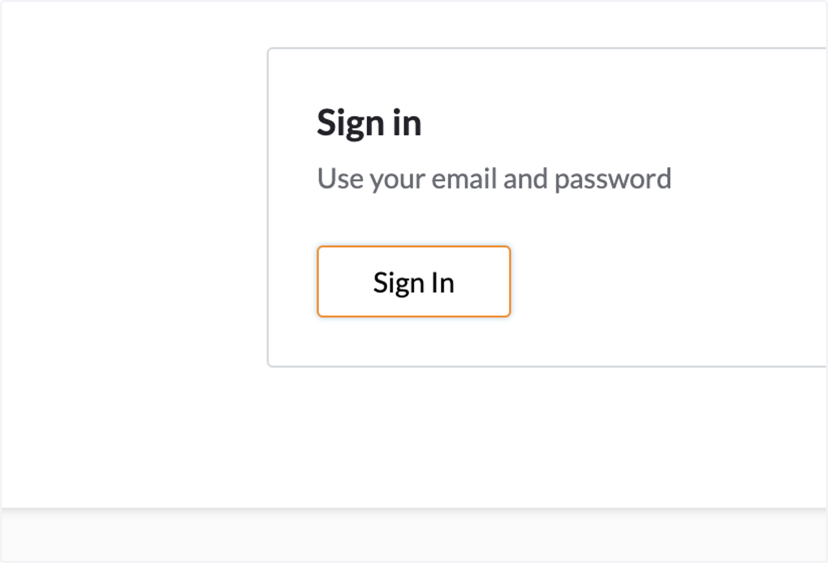 Click on Sign In