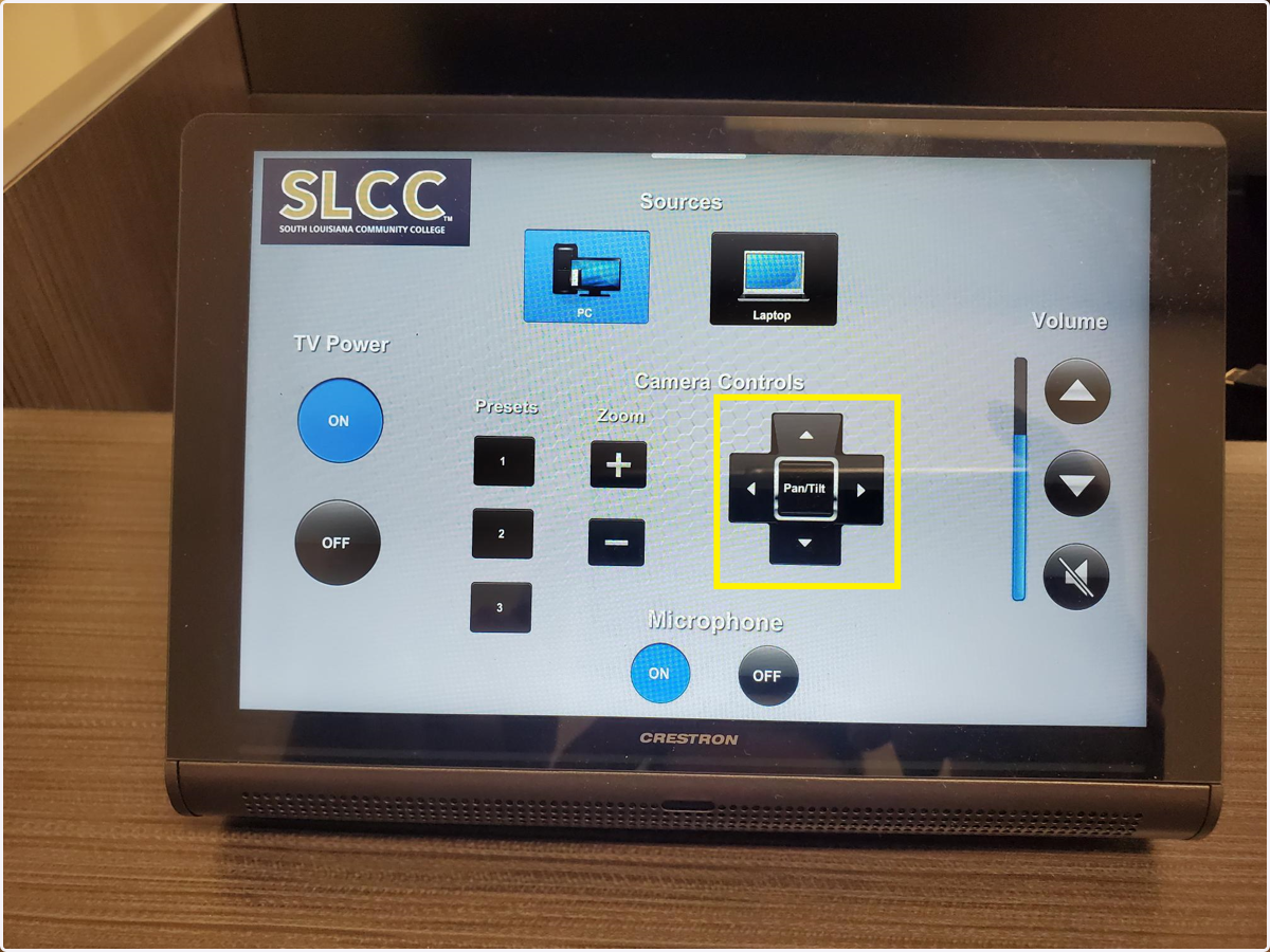 You can manually move the camera here.