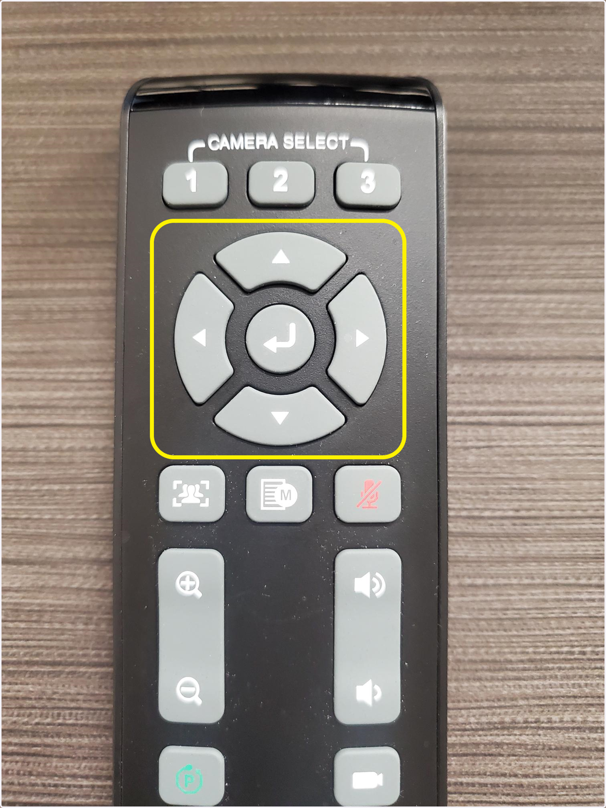 These buttons are to manually move the camera.
