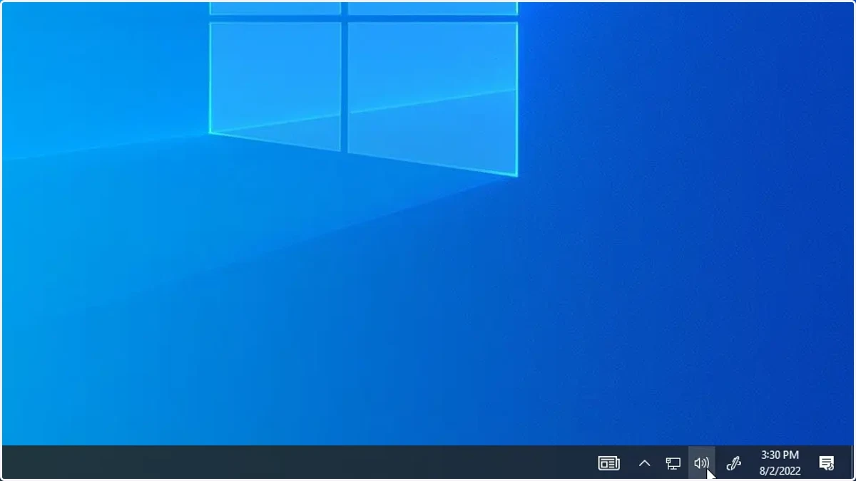 To verify sounds settings for in room audio, click this icon at the bottom right of the screen.