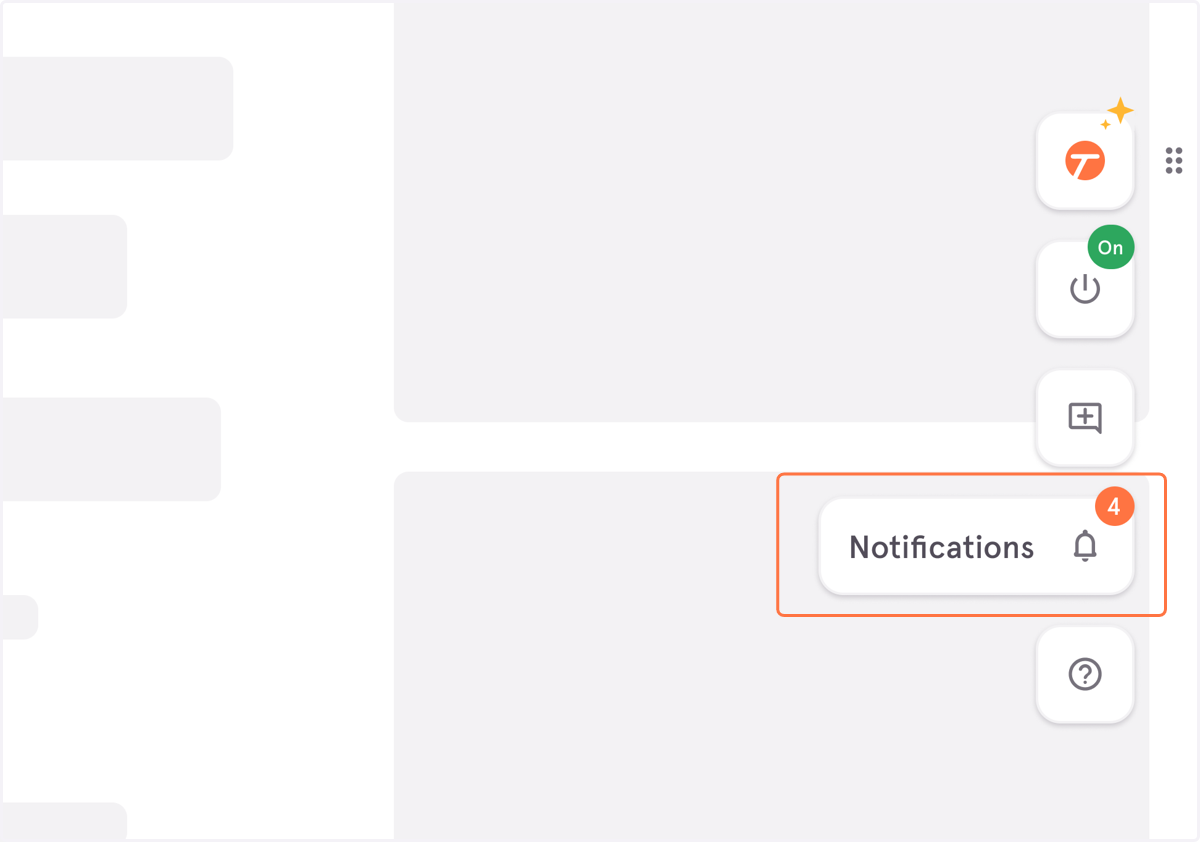 Click on "Notifications"