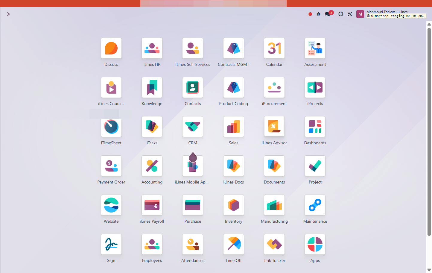 Click on iLines Advisor