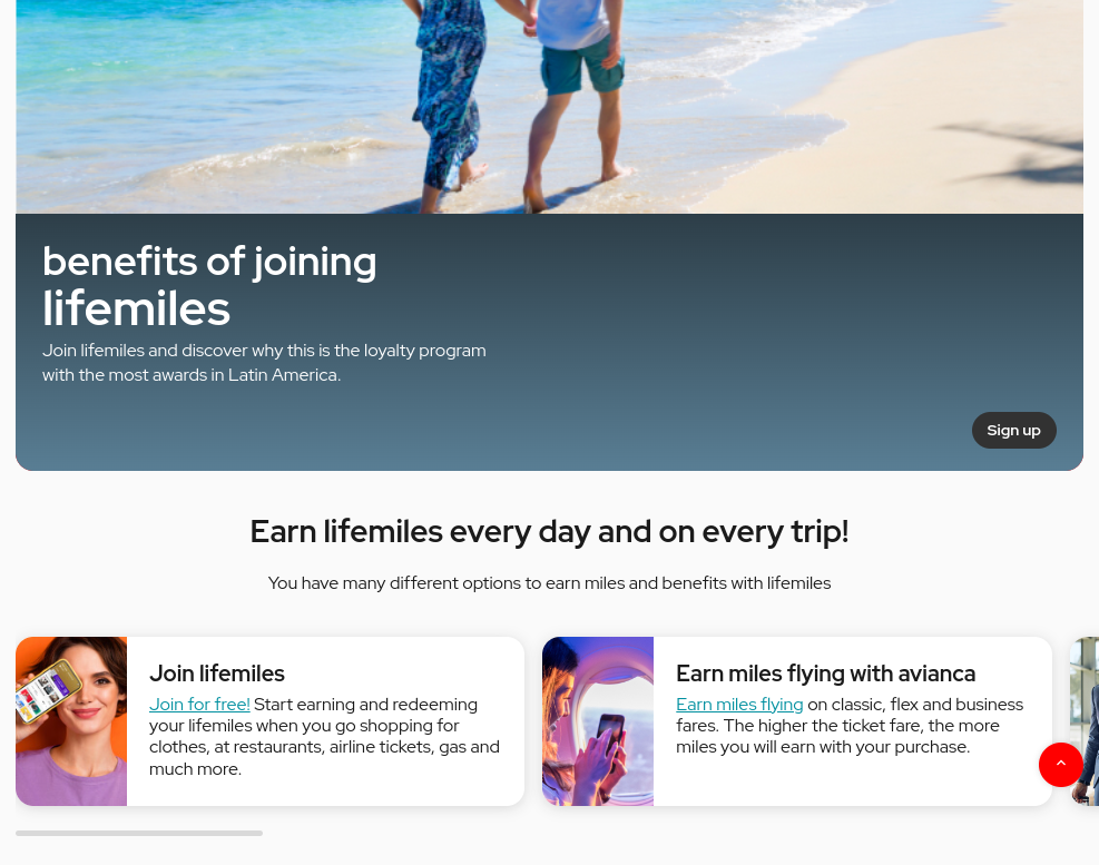 Click on Sign up