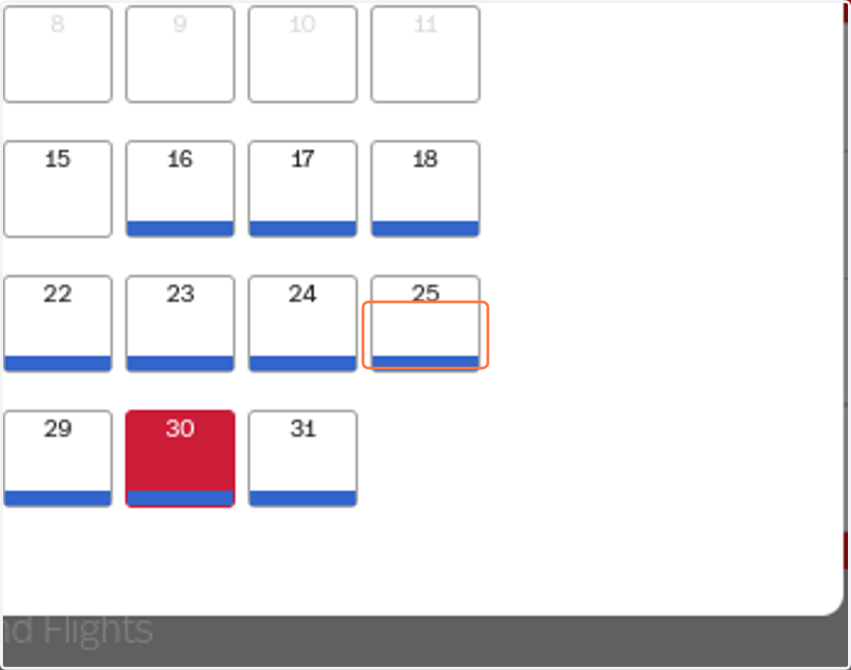 Click on 25