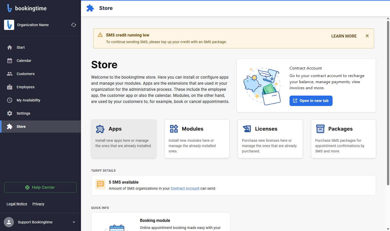Click on Apps…