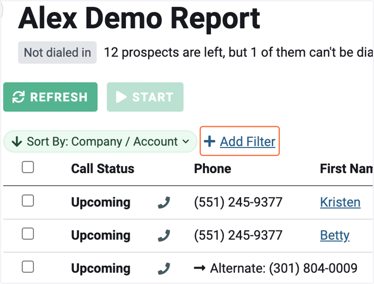 Check your list and see if you need to add any Filters (Company, Persona, Title, etc)