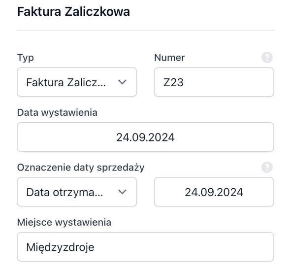 Sprawdź i opcjonalnie edytuj dane.