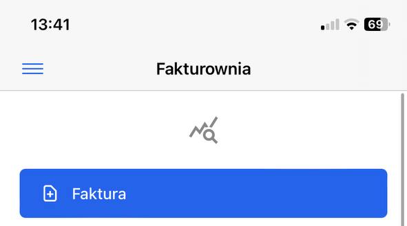 Aby aktywować tę opcję stuknij w menu znajdujące się w lewym górnym rogu.