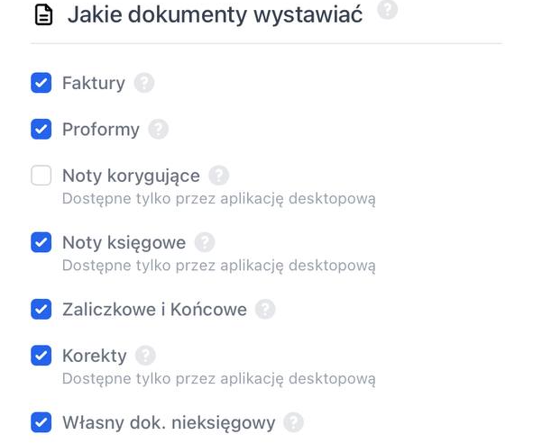 Zaznacz checkbox.