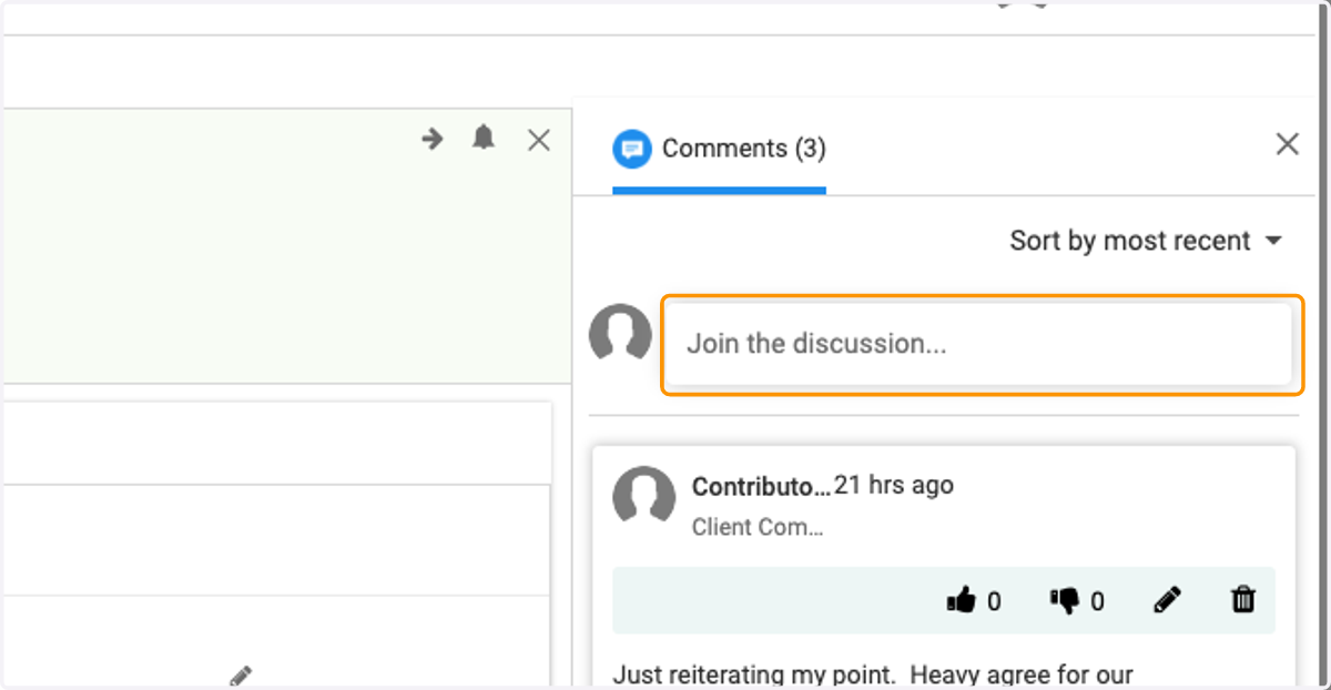 Click on Join the discussion to leave your own comment