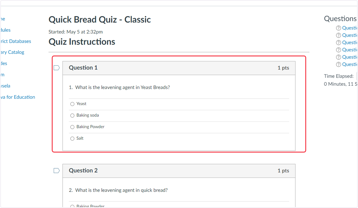 Quiz question