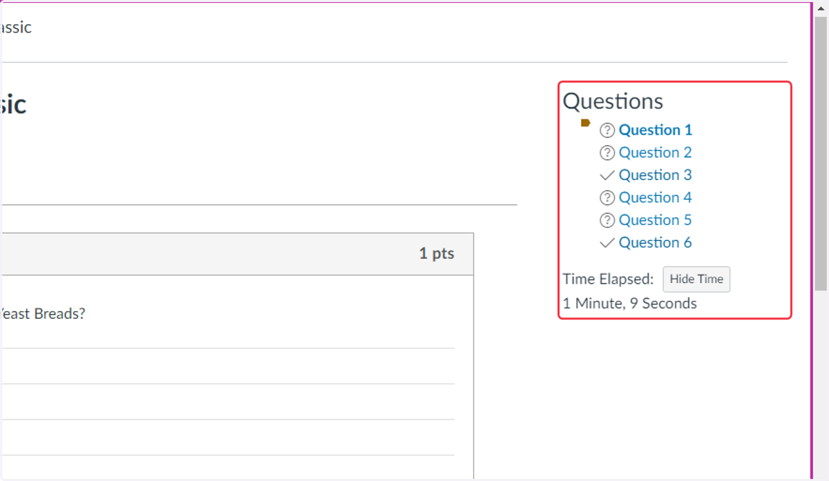 Quiz Question List