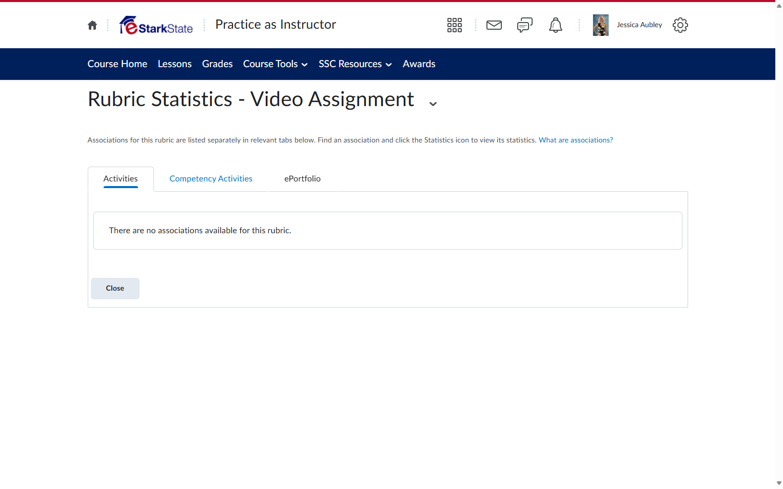 Click on Competency Activities