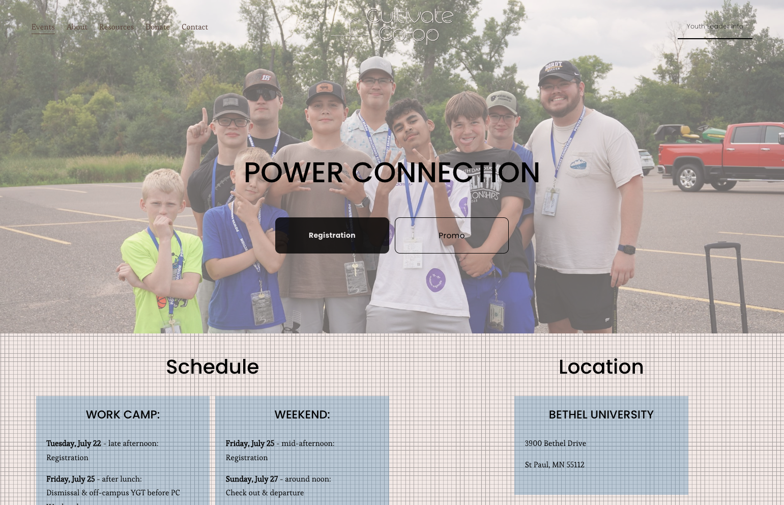 Click on Registration