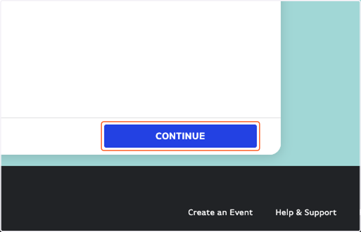 Click on CONTINUE