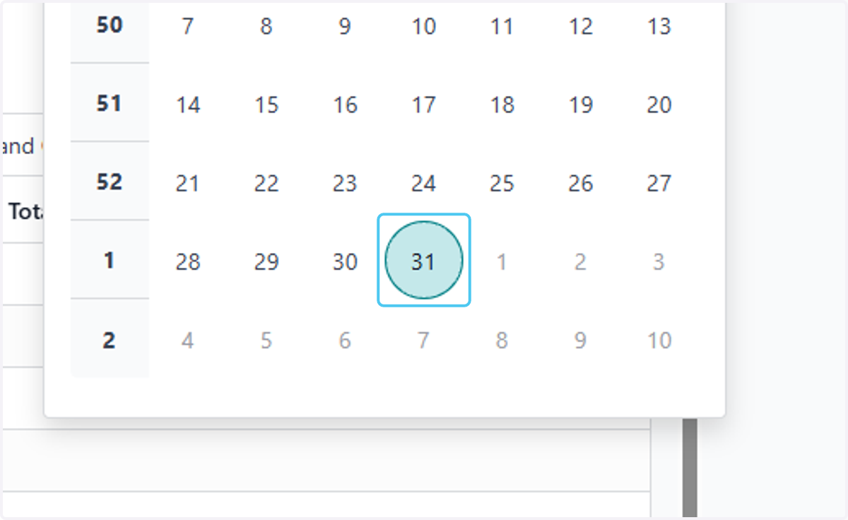set the date