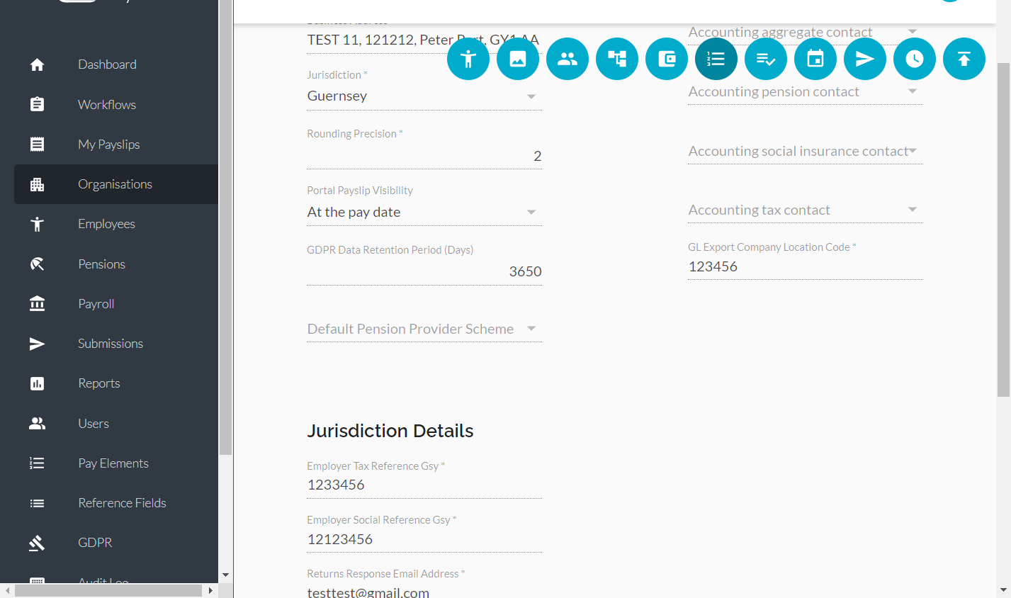 Click on Pay Template