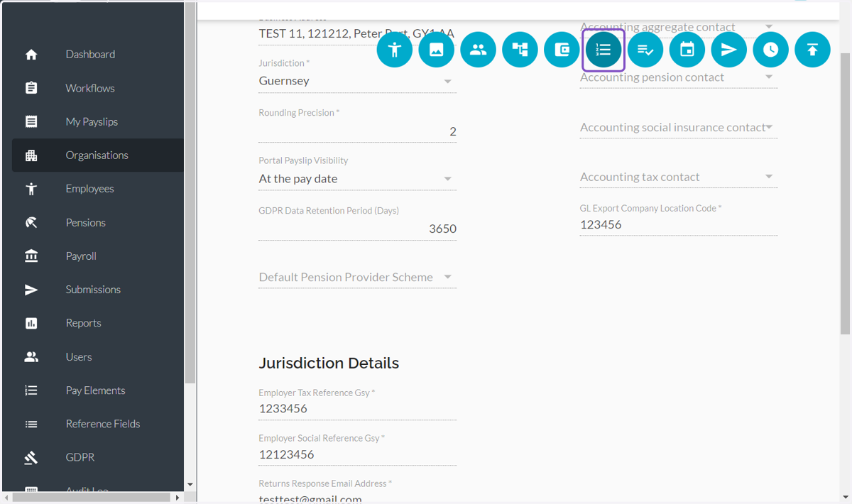 Click on Pay Template
