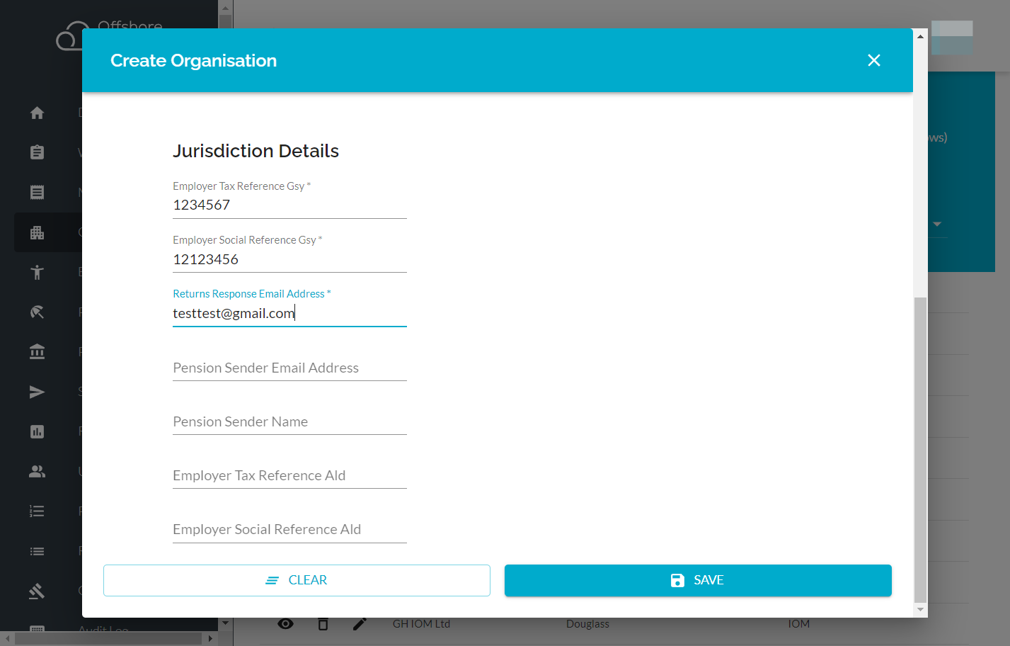 Type the email for Returns Response