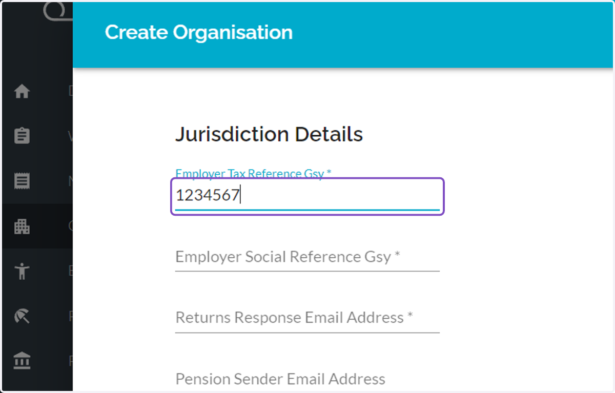 Type Employer Tax Reference Gsy
