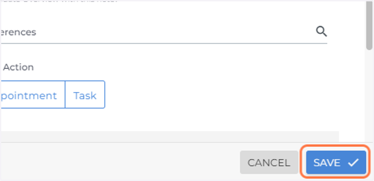 Click on SAVE