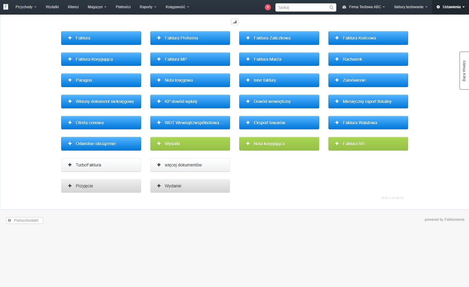 Oprócz logo czy pieczęci możesz w systemie wgrać również dodatkową pieczęć. Aby wgrać plik, przejdź do zakładki 'Ustawienia'.