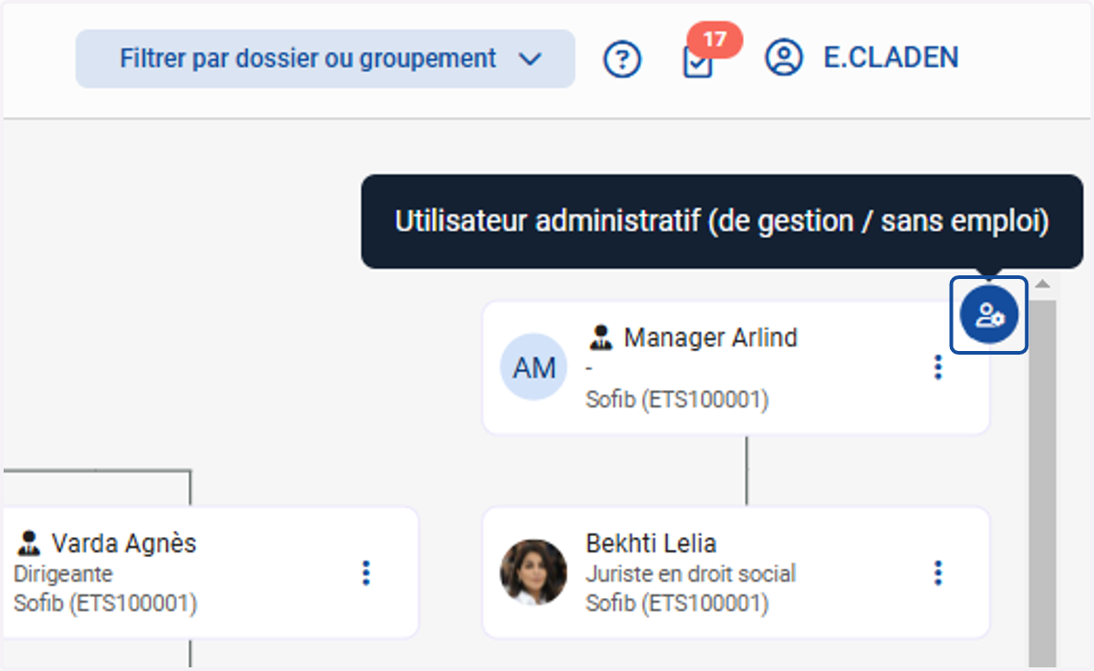 Utilisateur administratif