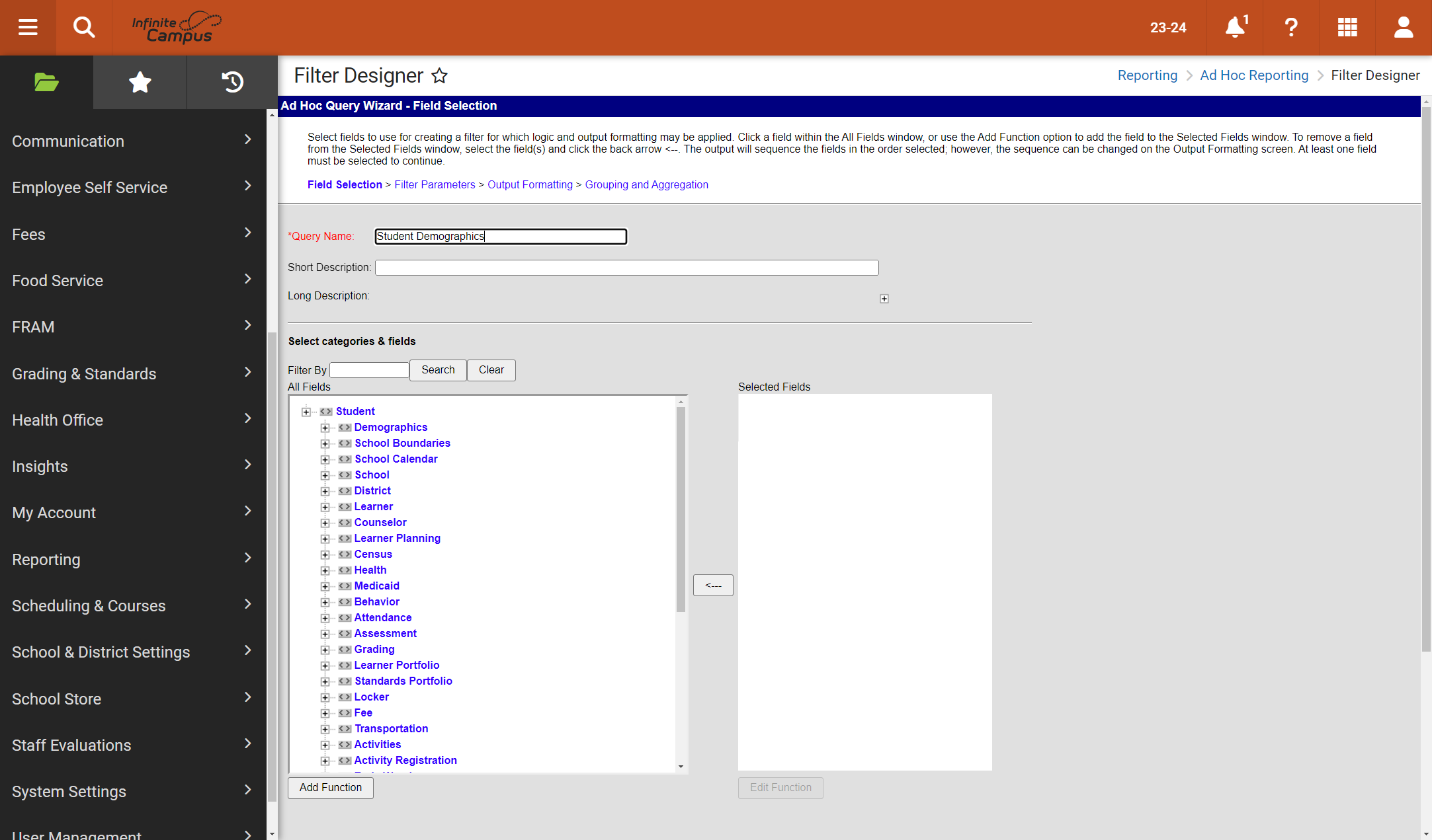 Add a Query Name