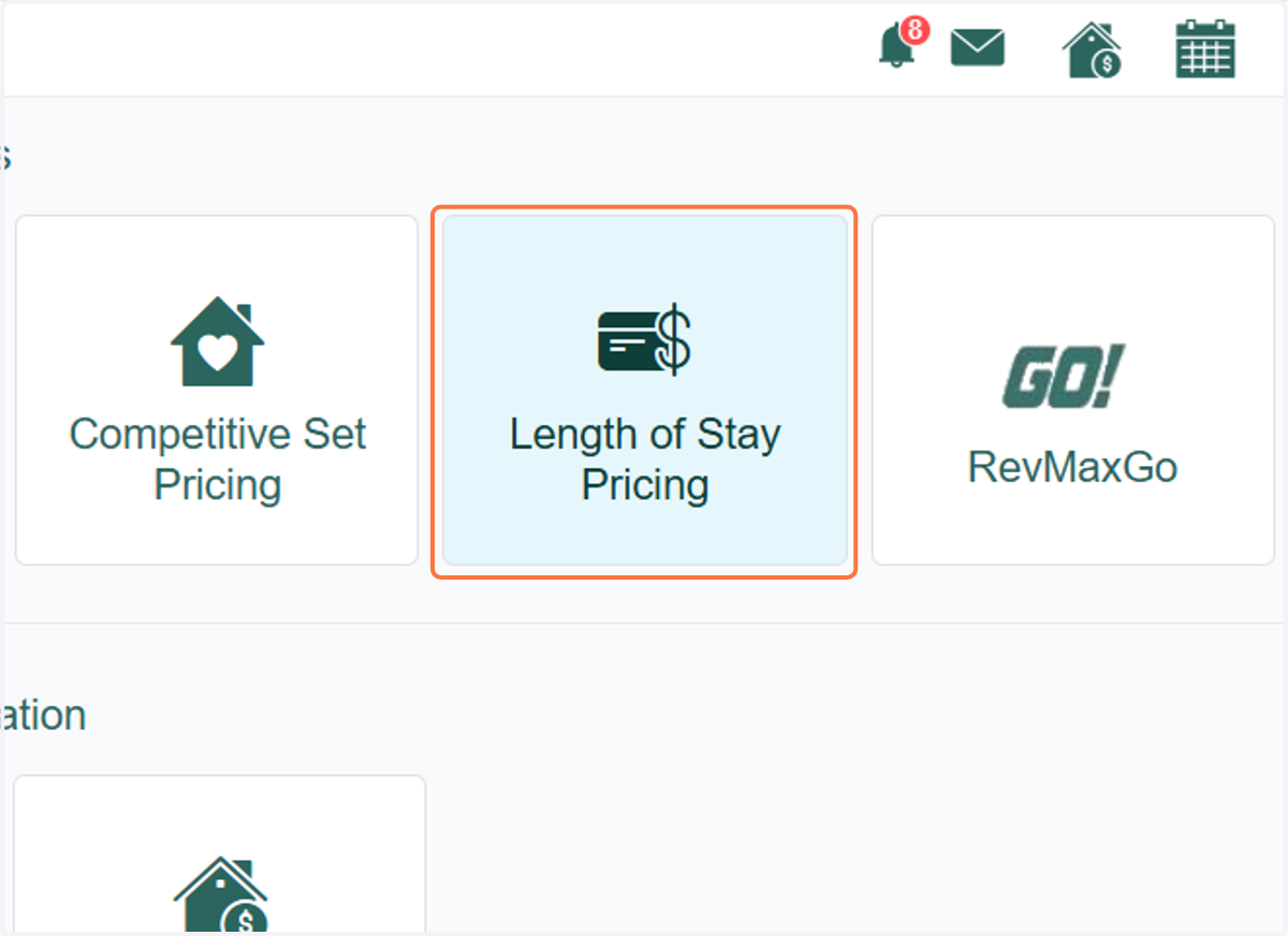 Click on Length of Stay Pricing