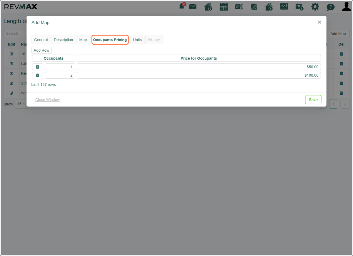 LOS Occupant Pricing is a feature that adjusts charges based on both the number of occupants and the length of stay. Any charges configured on this page will be added to the booked rate (see examples below). If you prefer not to use this feature, you