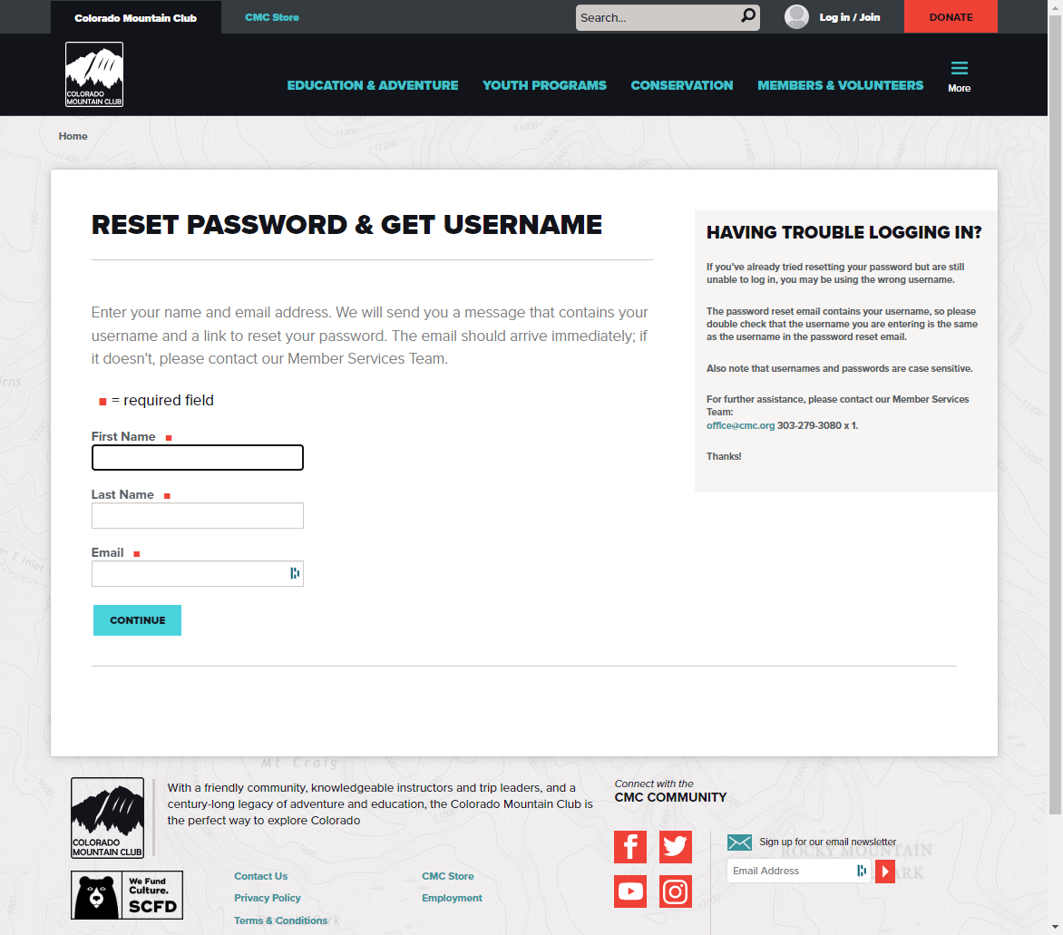 Click on Continue to submit
