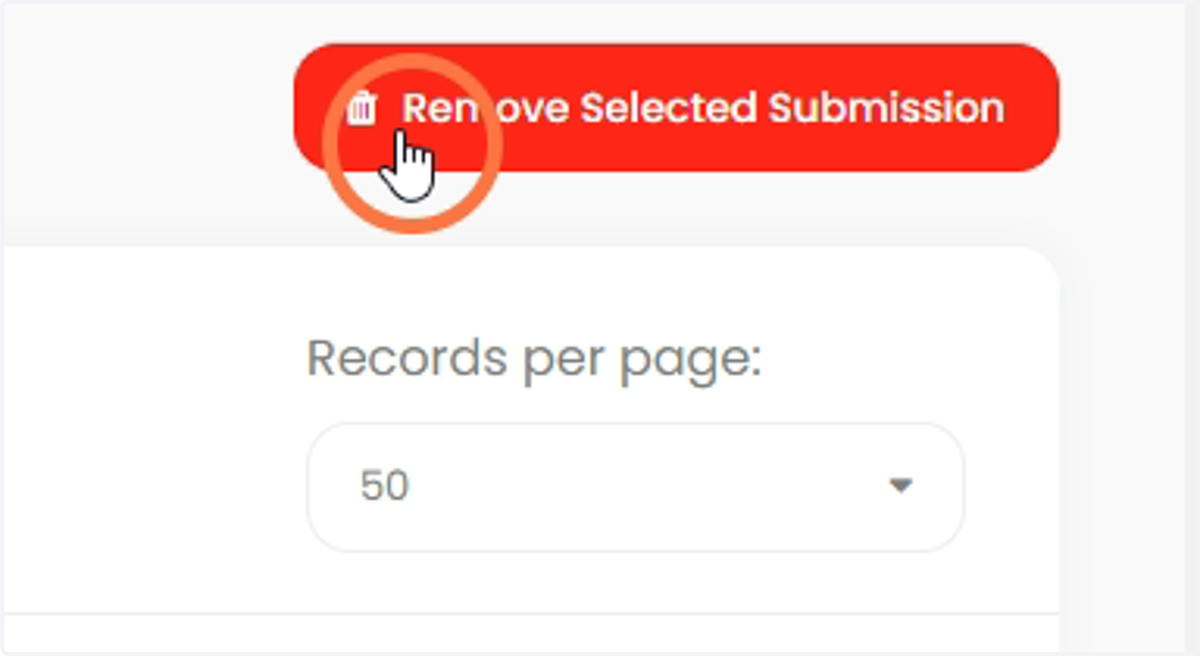Klik 'Remove Selected Submission'.
