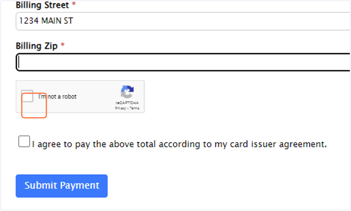 Click on I'm not a robot