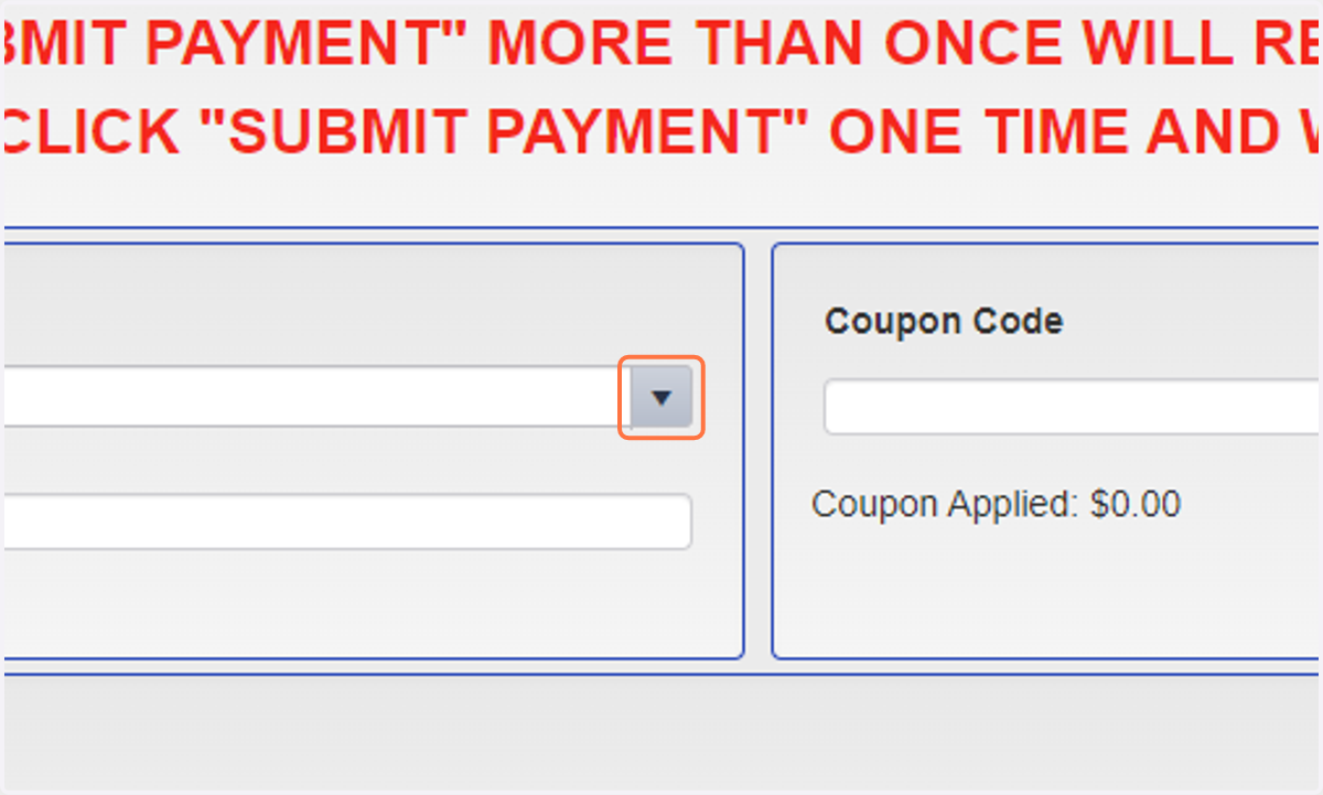 Click the Drop Down