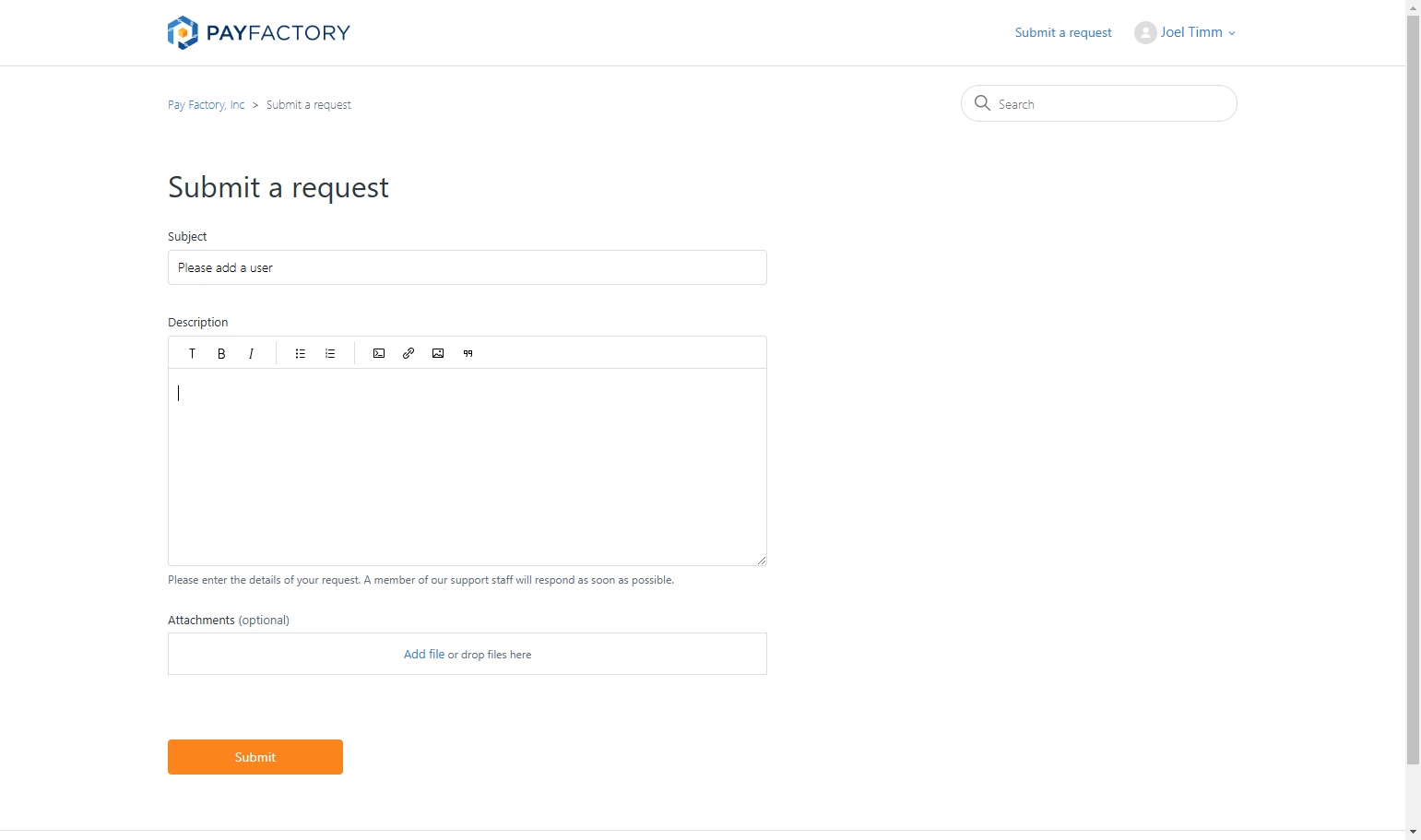 Add additional details and attach any needed documents