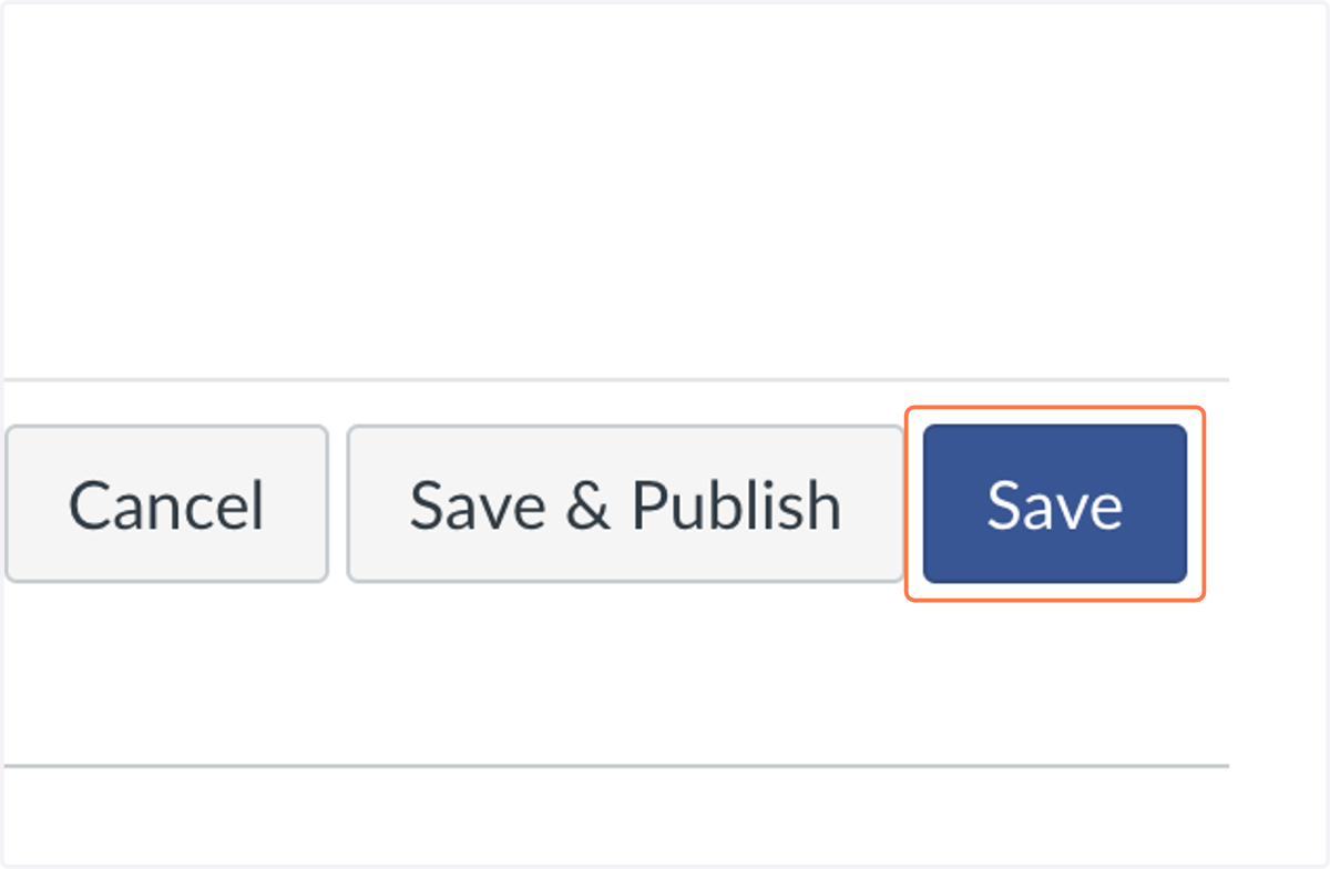 Click on Save