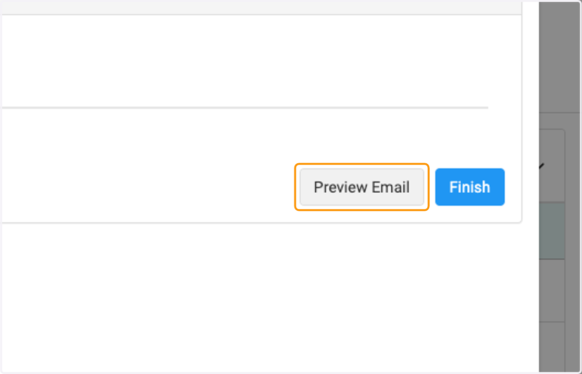 Click on Preview Email