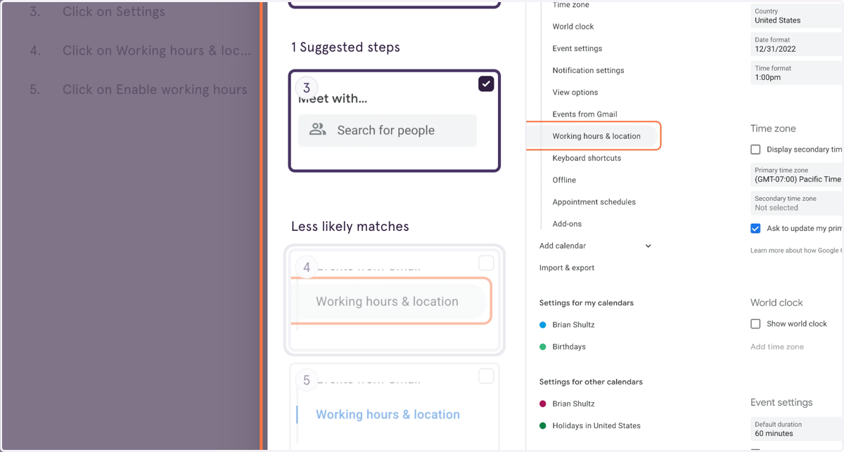 Tango will show you all likely matches. You may unselect the suggested options, or select Less likely matches to confirm blurring across the same area in every step.