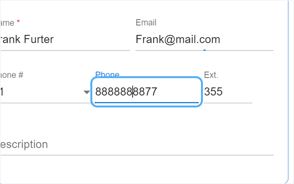 Click on Phone