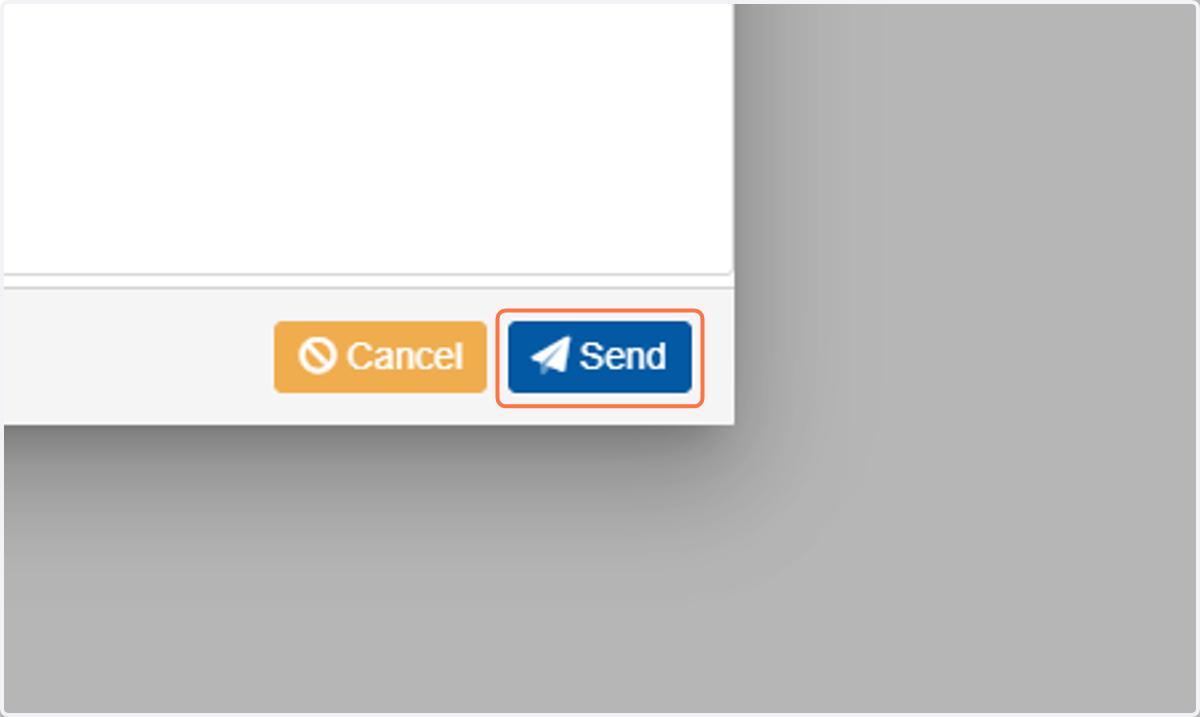 Click on "Send"