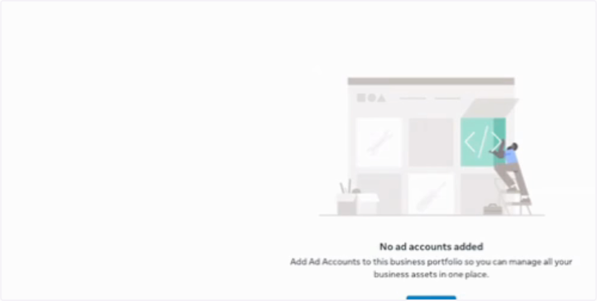 Under Accounts Click on Ad accounts